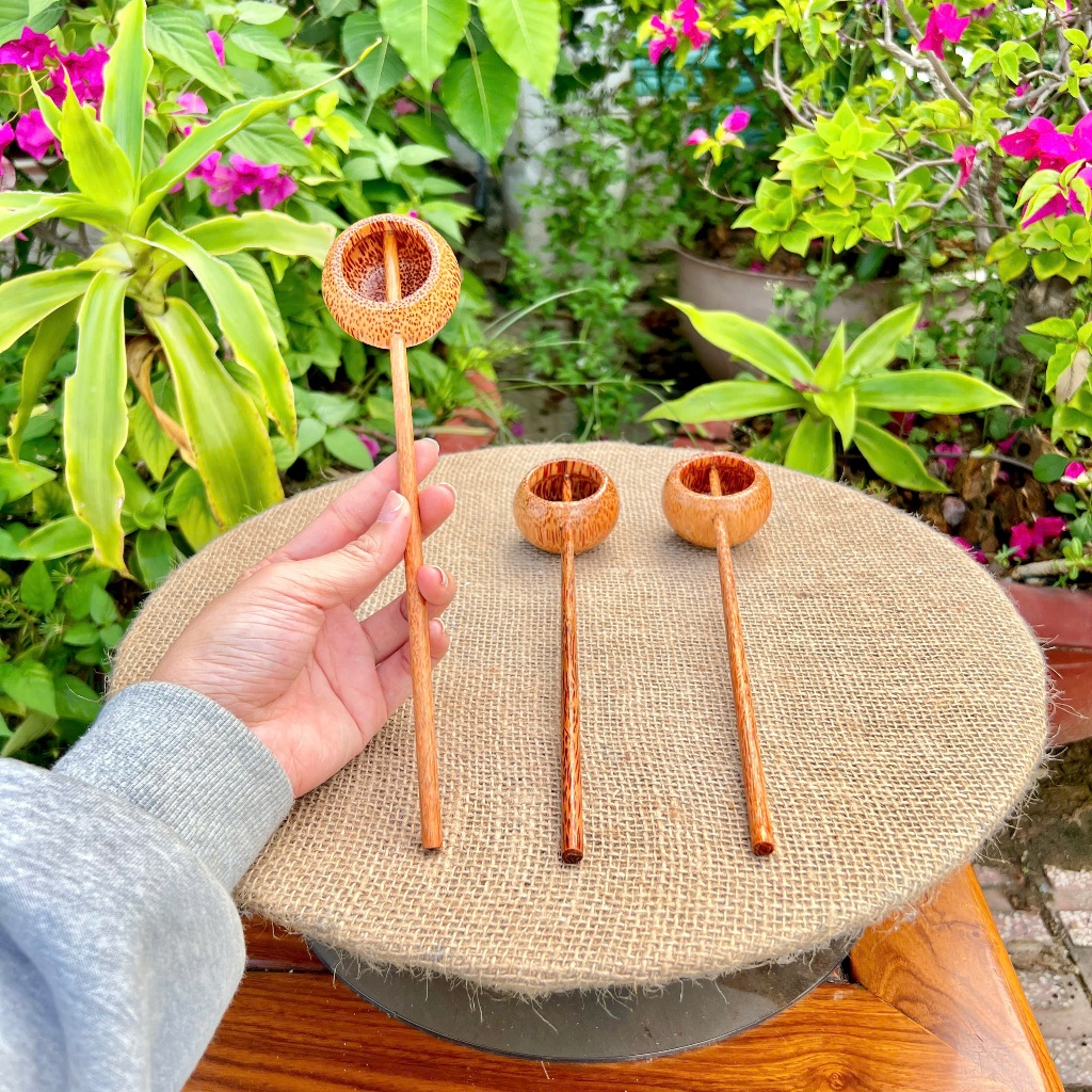Gáo Dừa Múc Dừa Gỗ Dừa Cao Cấp, Múc Rươu Đồ Mỹ Nghệ Sang Trọng - Gáo Tắm Phật Đản Đồ Mỹ Nghệ Tinh Tế, An Toàn Sử Dụng