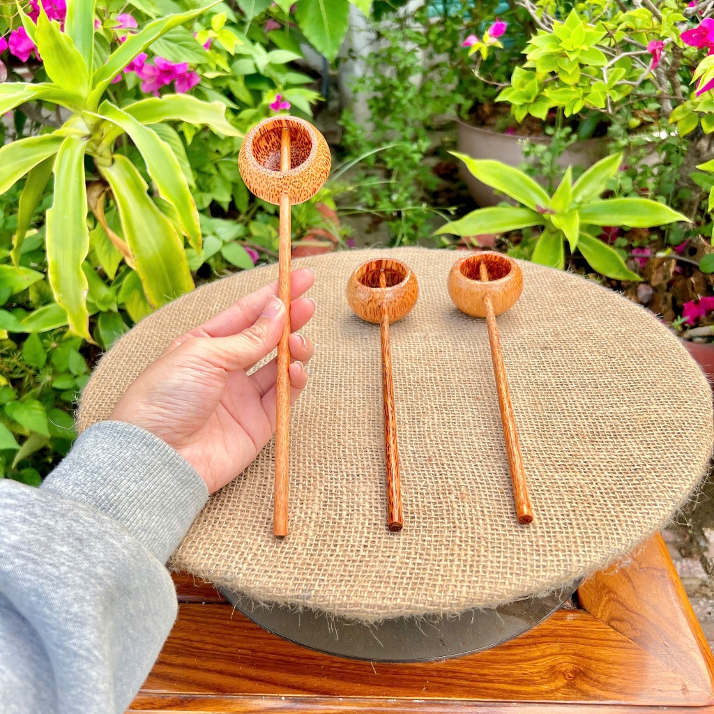 Gáo Dừa Múc Dừa Gỗ Dừa Cao Cấp, Múc Rươu Đồ Mỹ Nghệ Sang Trọng - Gáo Tắm Phật Đản Đồ Mỹ Nghệ Tinh Tế, An Toàn Sử Dụng