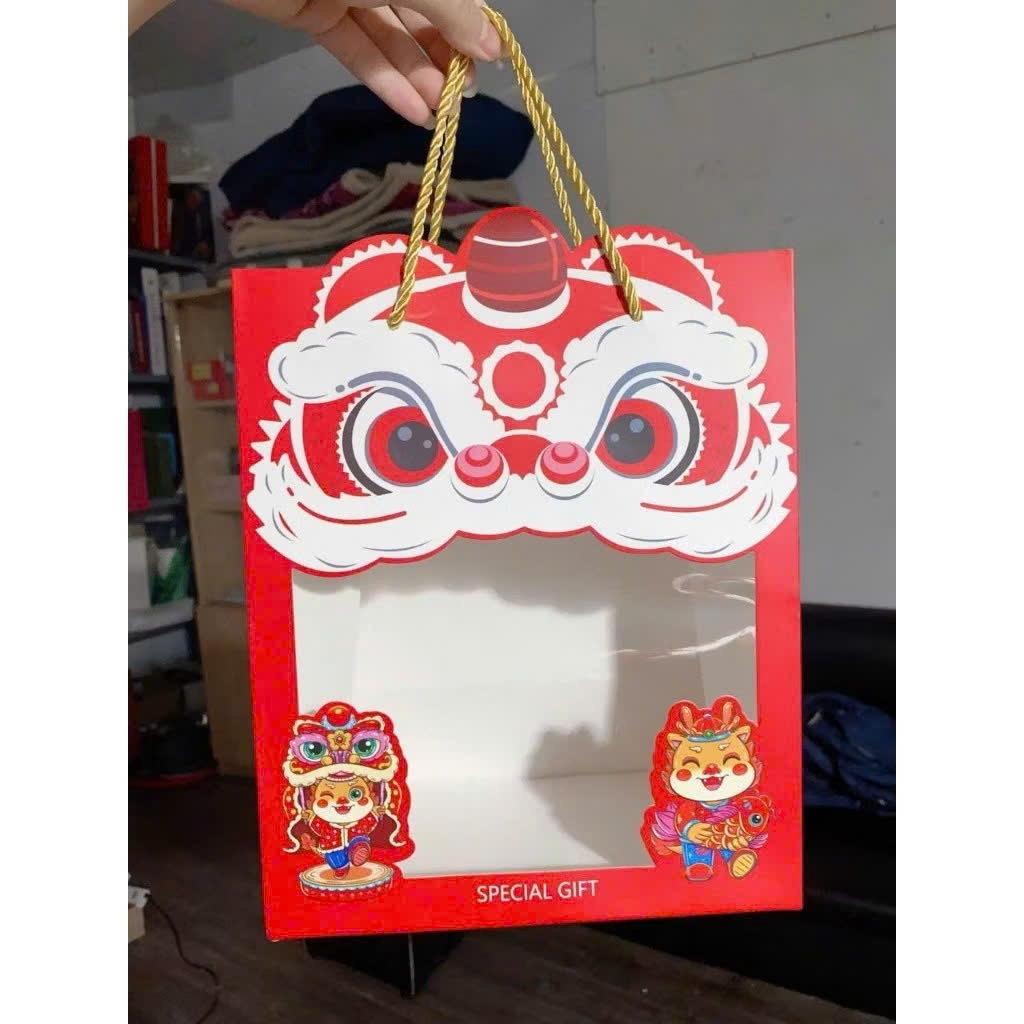 Túi đựng quà giỏ đựng quá trung thu cho bé , túi quà trung thu đẹp cho tập thể cơ quan công ty