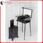 [Chính Hãng] Cốp Đựng Đồ Makeup 4 Chân MS 8881 - Thiết Kế Vali Kéo, 8 Đèn LED có khay để chân dưới gầm, Bảo Hành 12Tháng — ảnh 1