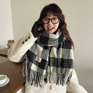 Tổng Hợp Khăn Dạ Len Basic Dễ Phối Đồ Mới Nhất- Thời Trang Mùa Đông, Khăn Len Quàng Cổ