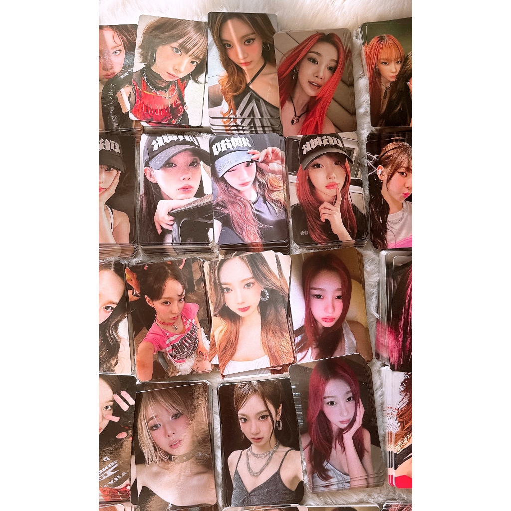 [CARD LOMO] DIRTY WORK - Thẻ ảnh photocard nhóm nhạc Aespa: Karina, Winter, Ningning, Giselle