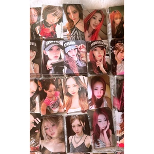 DIRTY WORK - Thẻ ảnh photocard nhóm nhạc Aespa: Karina, Winter, Ningning, Giselle