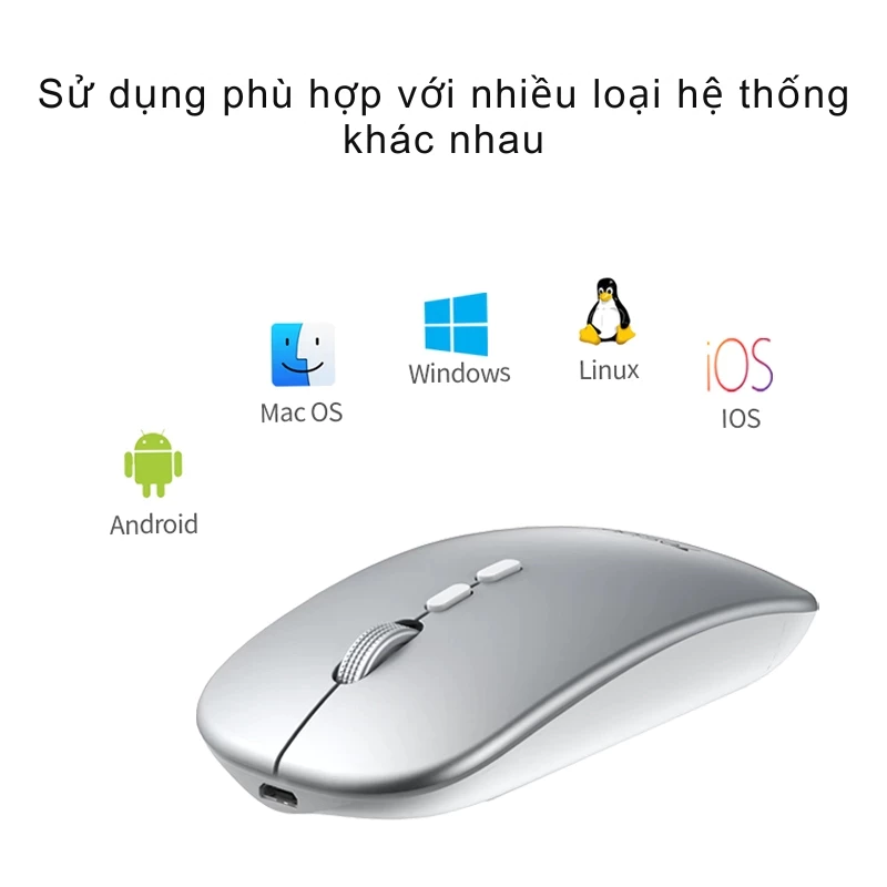 Hình ảnh Chuột Máy Tính Không Dây Yesido Silent Click