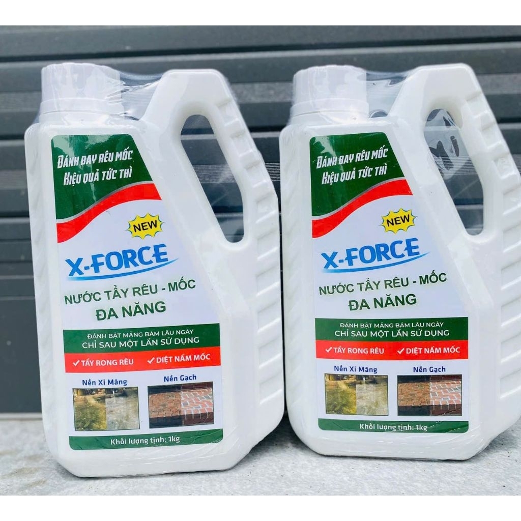 nước tẩy rong rêu đa năng xforce chai 1kg | Shopee Việt Nam