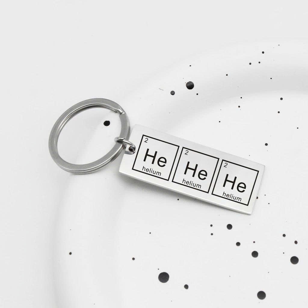 Móc Khoá Bảng Tuần Hoàn Hoá Học, Móc Khoá Hoá Học In Theo Yêu Cầu In 2 Mặt Acrylic Dùng Làm Quà Tặng Bạn Bè - SakuMai