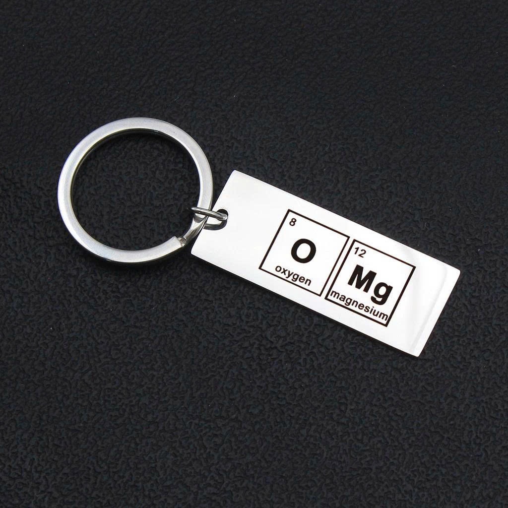 Móc Khoá Bảng Tuần Hoàn Hoá Học, Móc Khoá Hoá Học In Theo Yêu Cầu In 2 Mặt Acrylic Dùng Làm Quà Tặng Bạn Bè - SakuMai