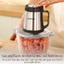 Máy xay thịt QCOOKO QO-J20E , Dung tích lớn 2L , Cối thủy tinh , 1 dao 4 lưỡi,Cối thủy tinh bền , 300W xay nhanh mạnh mẽ
