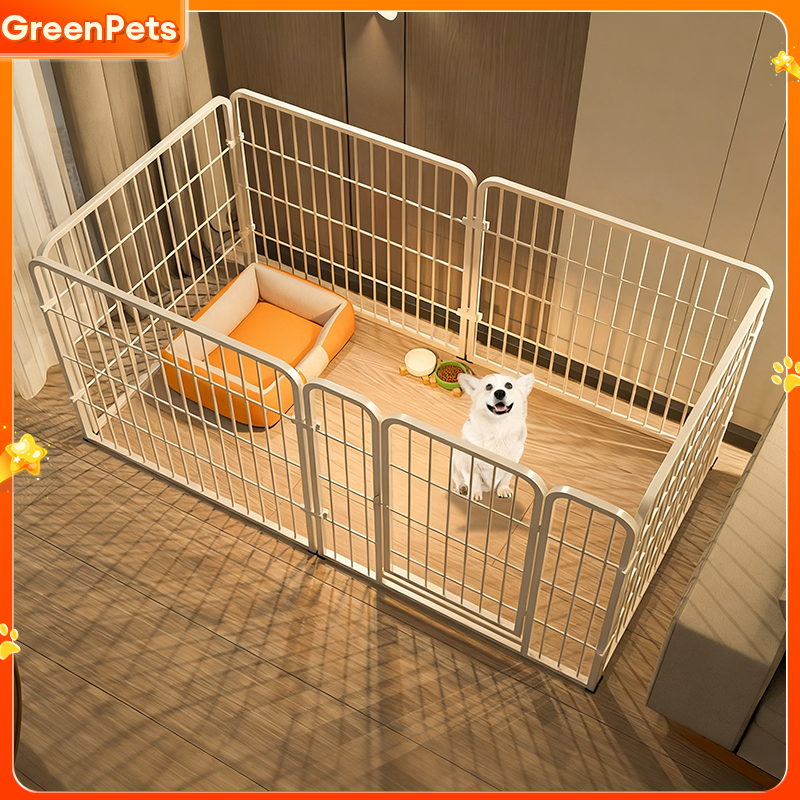 🐶Chuồng Chó Hàng Rào Bộ Quây Chó 6/7/9 Tấm Phù Hợp Mọi Giống Chó Có Thể Lắp Ráp Tự Do Chống gỉ
