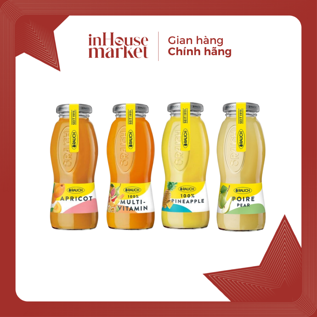 Nước Ép Nectar Rauch 4 Vị (200ml) | Shopee Việt Nam