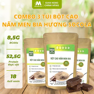 Bột nấm men bia hương Socola 100g - Bột dinh dưỡng tự nhiên dễ sử dụng m-yeast