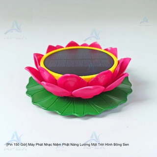 Máy Niệm Phật Năng Lượng Mặt Trời ，Máy Tụng Kinh Địa Tạng Năng Lượng Mặt Trời APEX Sen Vàng Âm Thanh To Rõ