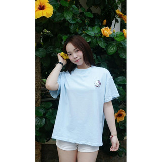 Áo Thun Big Boxy UMEESAIGON Form Rộng Tay Ngắn Cotton Cổ Tròn Nam Nữ " MÈO HELLO KITTY "