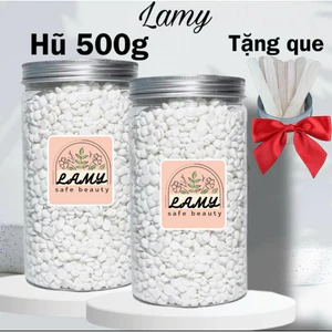 500g sáp wax lông nóng sữa dừa coconut thơm dễ sử dụng tẩy mọi loại lông kể cả vùng da nhạy cảm Lyihome