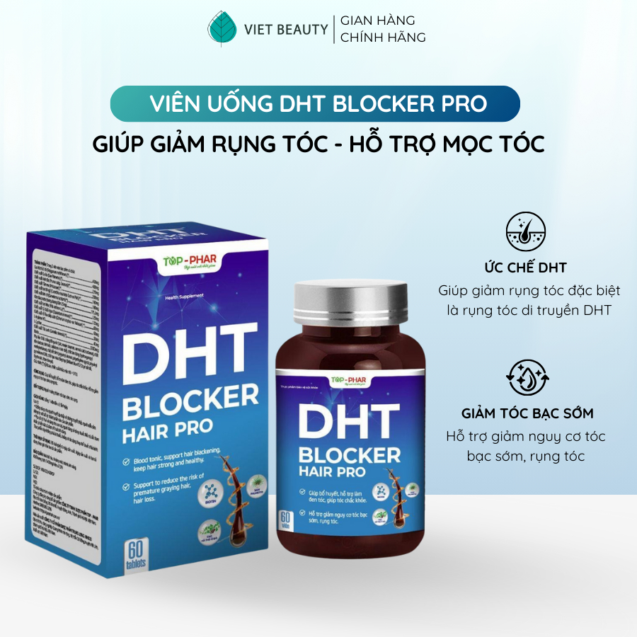 [MỚI VỀ HÀNG] Viên uống DHT Blocker Good Hair Pro giúp giảm rụng tóc ...