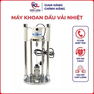 Máy khoan dấu vải nhiệt PHILIP có điều khiển chuyên dụng khoan lỗ lấy dấu trên vải