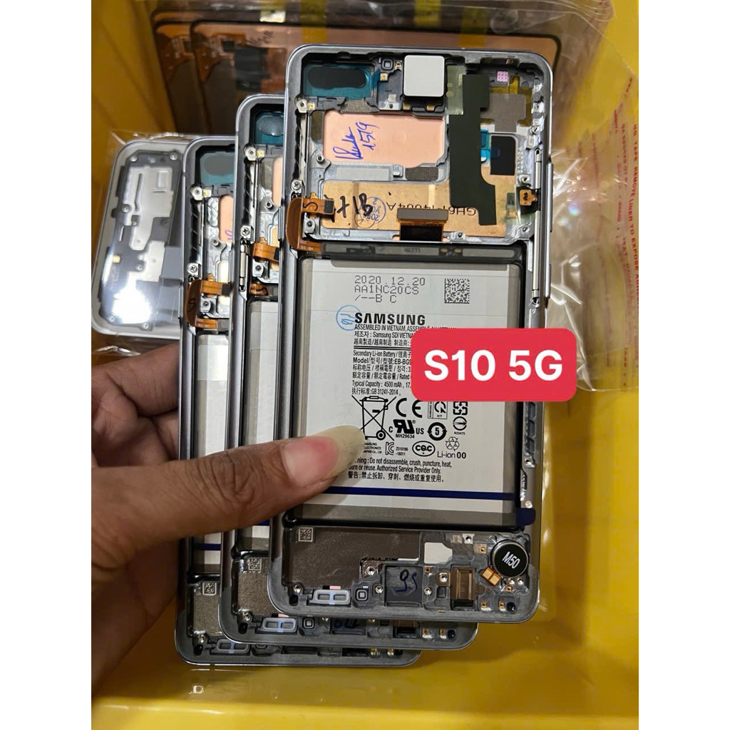 Màn hình Samsung S10 5G New khung + Pin | Shopee Việt Nam