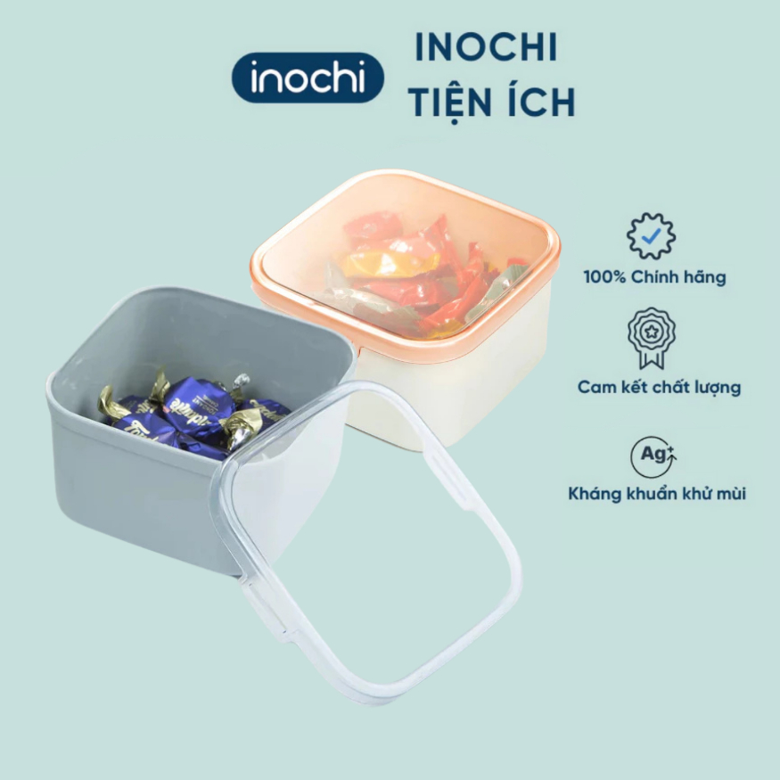 Hộp trữ đồ khô Hokkaido nhựa nguyên sinh kháng khuẩn an toàn - CHÍNH HÃNG INOCHI