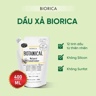 Dầu Xả Biorica Botanical Táo Đen Natural Conditioner Non-Silicone (400ml/túi)