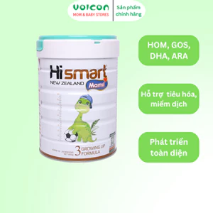 Sữa công thức Hismart New Zealand (400g-800g) – hỗ trợ tiêu hóa & đề kháng, phát triển toàn diện