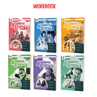 Sách - Academy Stars Pupil’s Book + Workbook - Sách học tiếng Anh cho trẻ chuẩn Cambridge