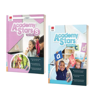 Sách - Academy Stars Pupil’s Book + Workbook (Sách học tiếng Anh Cambridge cho trẻ)