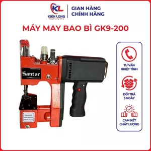 Máy May Bao Bì SANTA GK9-200 – Máy Khâu Bao Chính Hãng, Khâu Bao Tải, Bao PP, Tặng Vỉ Kim & 1 Cuộn Chỉ Phụ Kiện