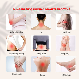 [Hàng Loại 1] Combo 5 túi 250 miếng dán nóng ngải cứu giảm đau nhức cơ thể, vai gáy, đau cơ