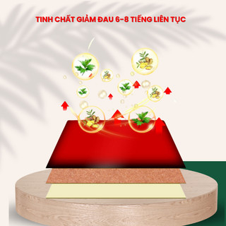 [Hàng Loại 1] Combo 5 túi 250 miếng dán nóng ngải cứu giảm đau nhức cơ thể, vai gáy, đau cơ
