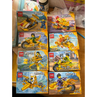 khay lắp ghép branrot và ninjago (khay 16 hộp 8 hình khác nhau)
