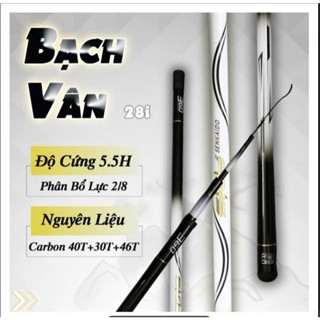 CẦN CÂU BẠCH VÂN – SIÊU PHẨM CHUYÊN RÔ, CHÉP, TRẮM TRẮNG