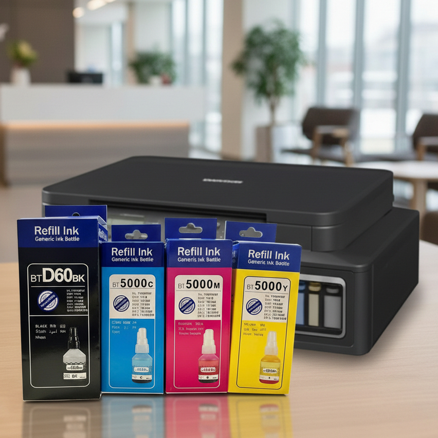 Mực Đổ Brother BTD60BK BT5000 Cho Máy In DCP T220 T420W T520W T720W T820DW T310 T510W T710W T810W T910W - Refill Ink