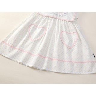Váy Cho Bé Gái, Váy Cho Bé Thêu Hình Sinh Nhật Đáng Yêu Thiết Kế Túi Siêu Xinh Chất Liệu Cotton Mềm