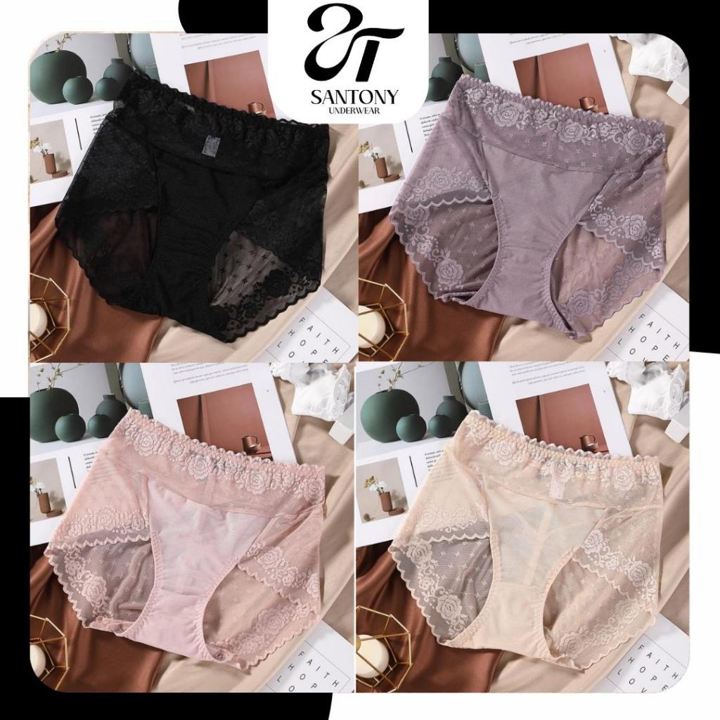 [Combo3, combo5] Quần lót ren nữ cao cấp, đáy cotton thấm hút, họa tiết sang, form ôm thoải mái – size M/L/XL 695_009