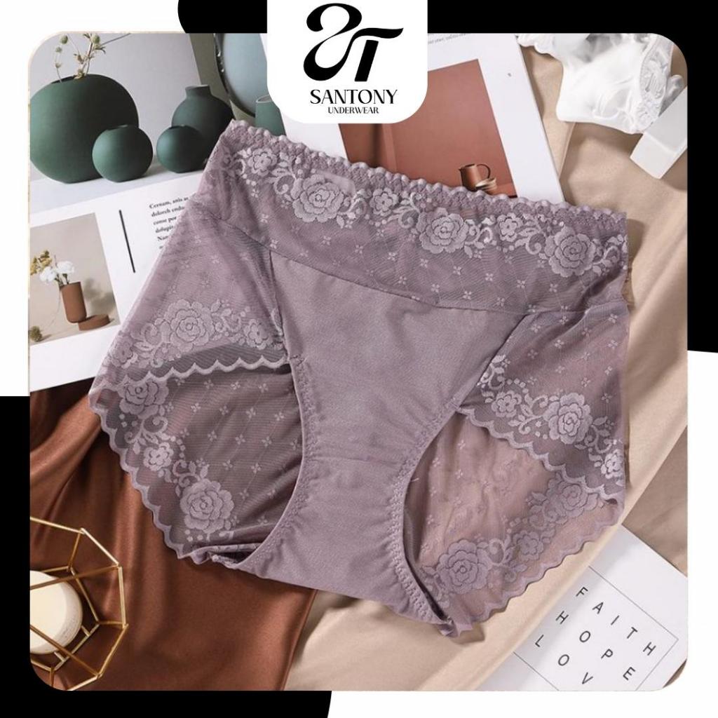 [Combo3, combo5] Quần lót ren nữ cao cấp, đáy cotton thấm hút, họa tiết sang, form ôm thoải mái – size M/L/XL 695_009