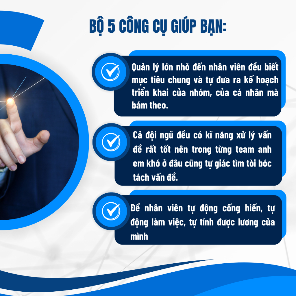 Sách Combo 5 cuốn Trọn bộ Quản trị và vận hành doanh nghiệp từ A - Z: PDCA + OKR + OJT + KPT + 100 chỉ số xây dựng KPI