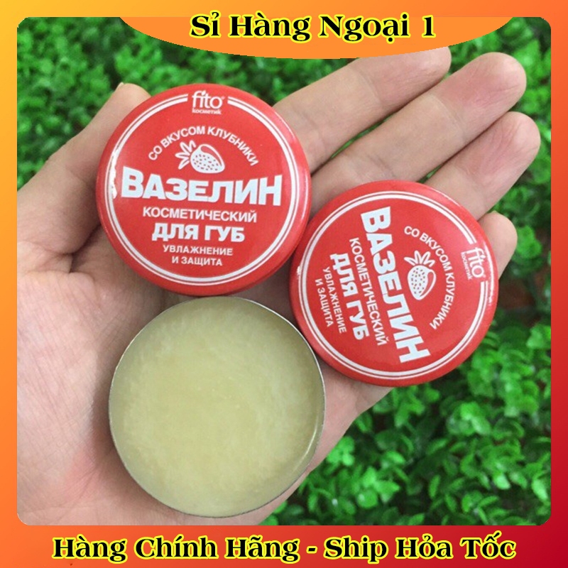 Sáp nẻ Vaseline Fito hộp thiếc 10g Nga chống khô, nứt nẻ da của Nga