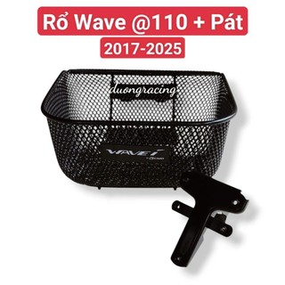Rổ xe máy  wave A 110 2017-2025 - wave thái wave nhỏ,  phụ kiện xe máy, phu tùng xe máy caoduongracing