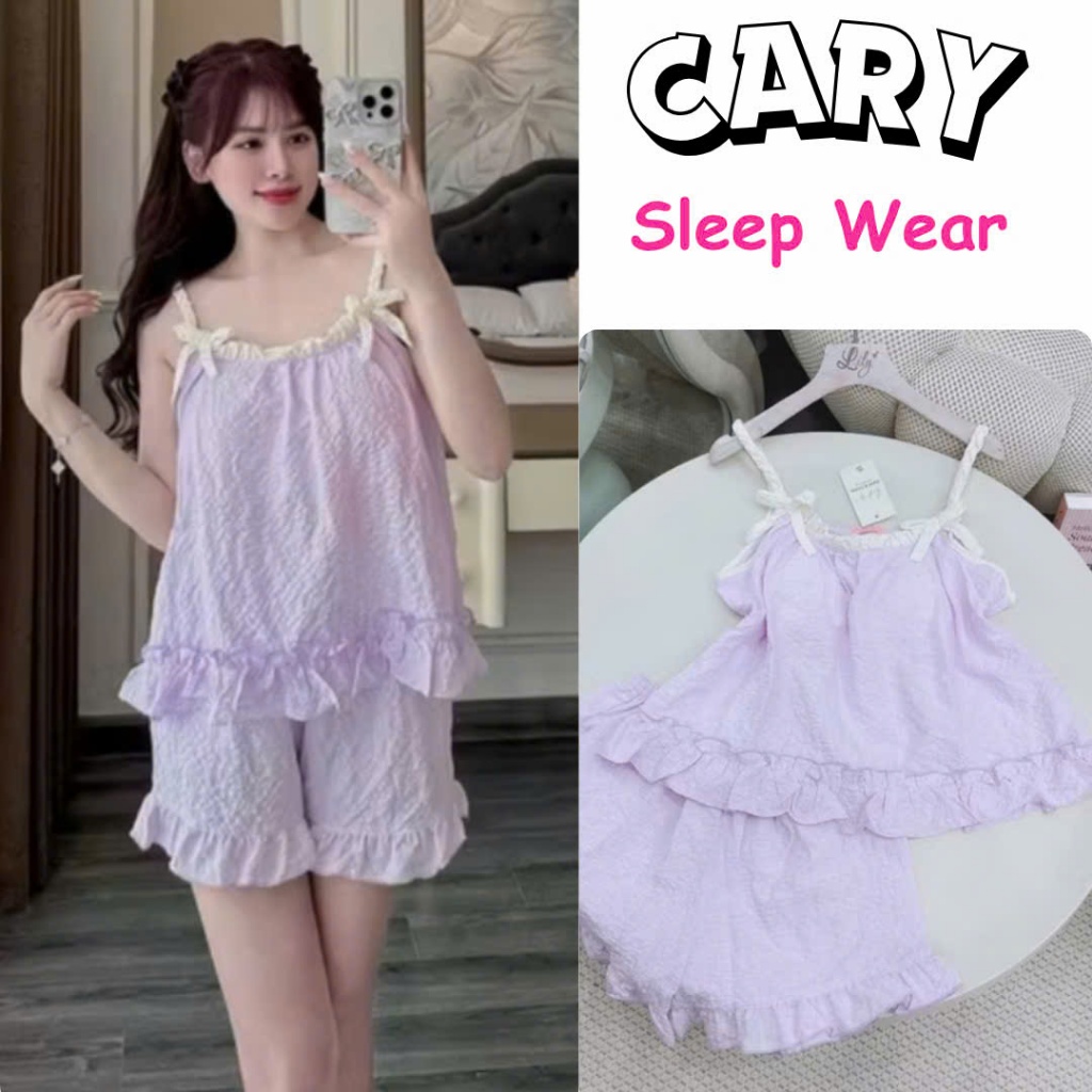 Đồ ngủ nữ BIGSIZE chất liệu đũi thoáng mát, bộ đồ ngủ pyjama mặc ở