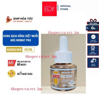 Tinh Dầu Refill Cho Bộ Xông Đuổi Muỗi ARS Nomat P60 – Giải Pháp An Toàn Và Hiệu Quả Từ Nhật Bản