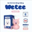 Gel Đánh Răng Wetee Cho Bé Thiết Kế Hình Thỏ Dễ Thương 100ml, an toàn bé có thể nuốt đc