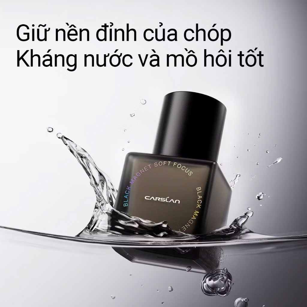 Kem nền Carslan Black Magnet Kháng nước Bám nền Bền màu suốt 24h | NHÍM HOUSE