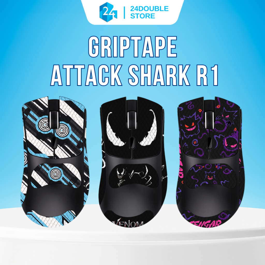 Miếng Dán Chống Trượt Grip Tape Attack Shark R1 - Skin Griptape ...