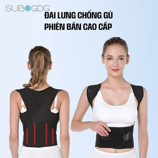 SUBOGDG Đai Chống Gù Cao Cấp Giảm Đau Mỏi Lưng, Cong Vẹo Cột Sống, Định Hình Tư Thế Chuẩn