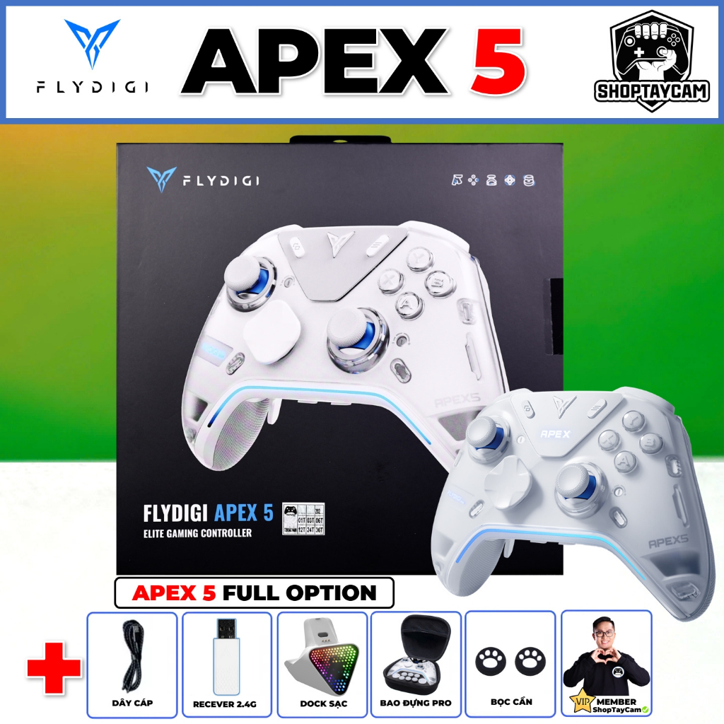 Tay Cầm Flydigi APEX 5 – Tay Cầm Cao Cấp Chơi FC ONLINE, PC, LAPTOP ...