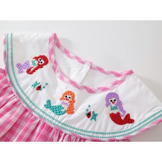 Váy Cho Bé Gái, Váy Sát Nách Cho Bé Gái Phong Cách Tiểu Thư  Họa Tiết Nàng Tiên Cá Chất Liệu Cotton