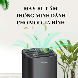 Máy Hút Ẩm Không Khí H2102 DEHUMIDIFIER Tự Động Tắt Khi Đầy, Tiếng Êm, Dung Tích 1000 ML