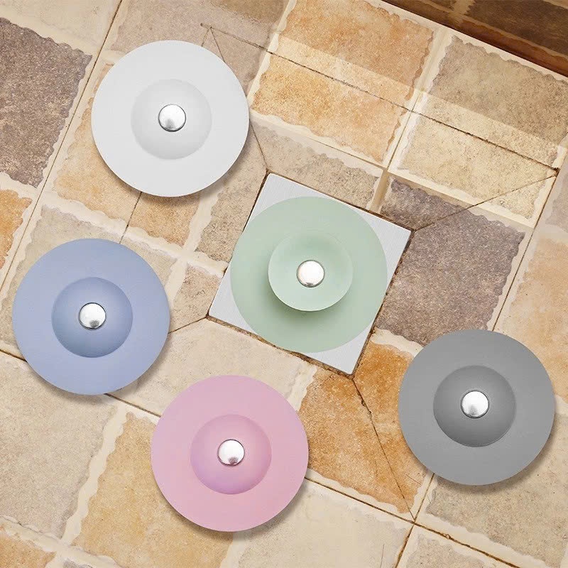 NẮP ĐẬY BỒN RỬA CHÉN SILICON CHỐNG TẮC - Nắp Lọc Rác Ngăn Mùi Hôi Tiện Lợi,Nắp Silicon Chặn Rác Chống Tắc Nghẽn