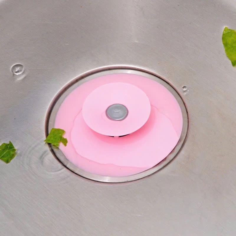 NẮP ĐẬY BỒN RỬA CHÉN SILICON CHỐNG TẮC - Nắp Lọc Rác Ngăn Mùi Hôi Tiện Lợi,Nắp Silicon Chặn Rác Chống Tắc Nghẽn
