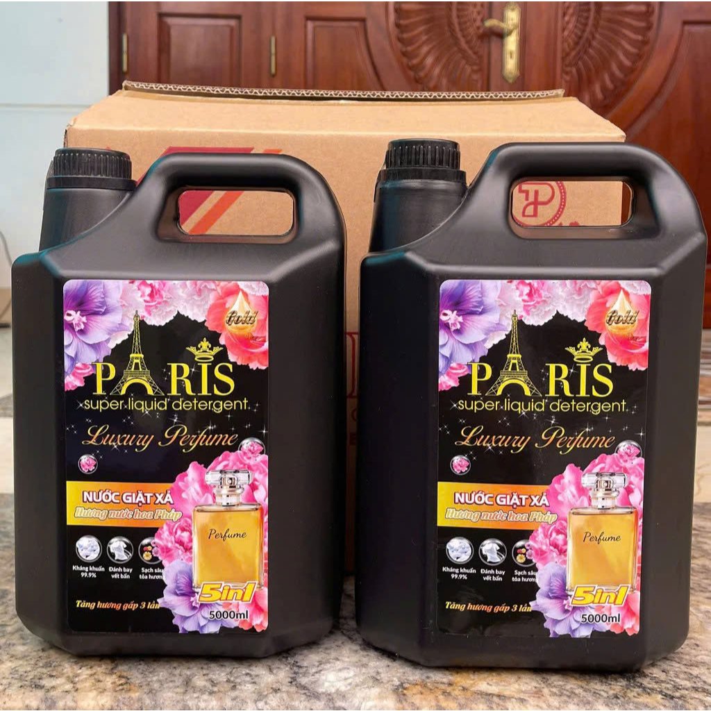 [ComBo 2 Can Paris 10 kg] NƯỚC GIẶT THÁI LAN PARIS CAN 5 LÍT/1Can ĐẬM ĐẶC LƯU HƯƠNG CẢ NGÀY